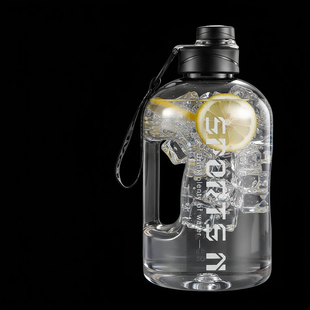 Haodi Large Capacity Trendy Straw Plastic Jug Sports Water Bottle Student Portable Space Water Cup